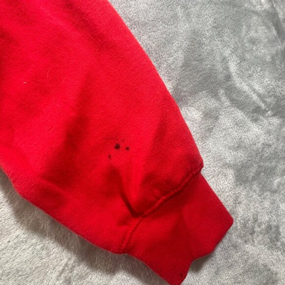 Chicago Bulls Sweatshirt Women's Small Red Crewneck NBA Cotton/Polyester Blend - Picture 6 of 9